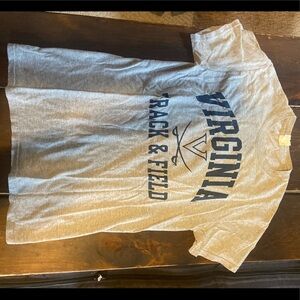 COPY - Unisex size small University of Virginia track and field T-shirt